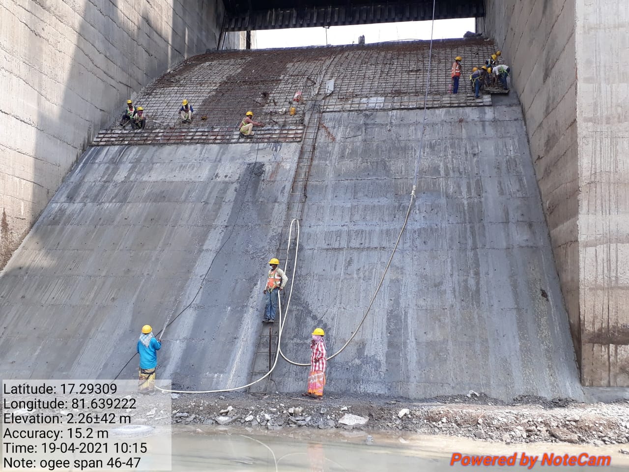 HPC-Spillway Glacis